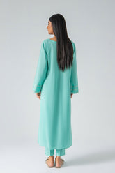 2-Pc Embroidered Lawn Shirt with Straight Trouser SCNP-3-110